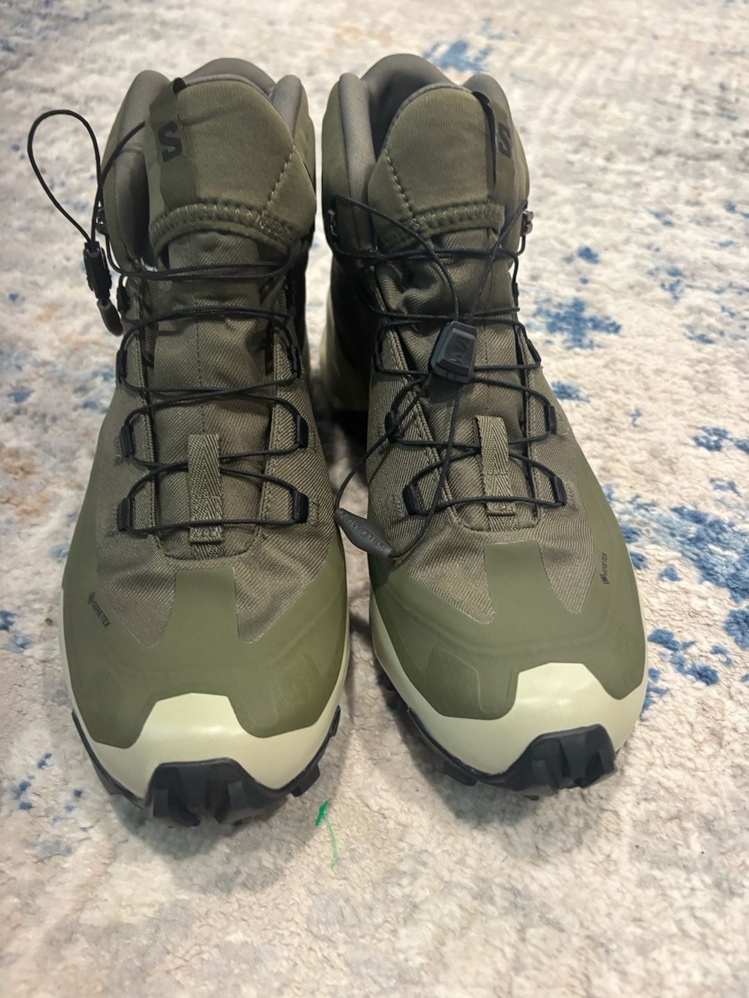Salomon Cross Hike Tracker GTX Hiking Boots Ranger Green Gore-Tex 7
