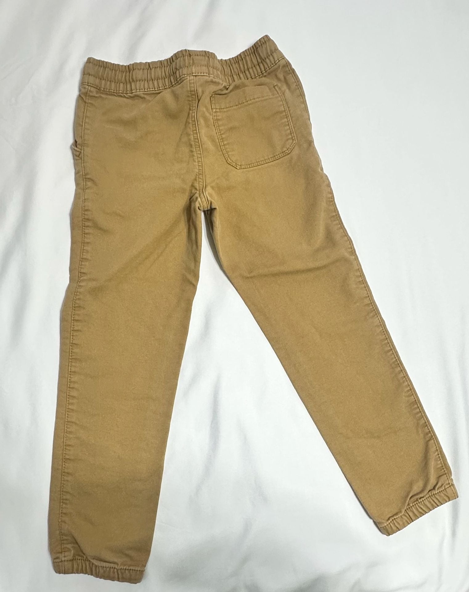 Carter's Kid Size 7 Tan Jogger Pants 5