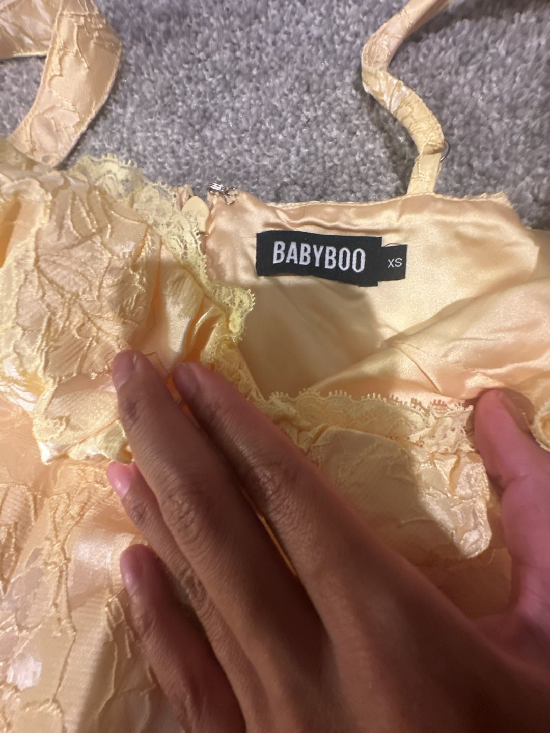 Babyboo Emelie Playsuit - Buttercup 3