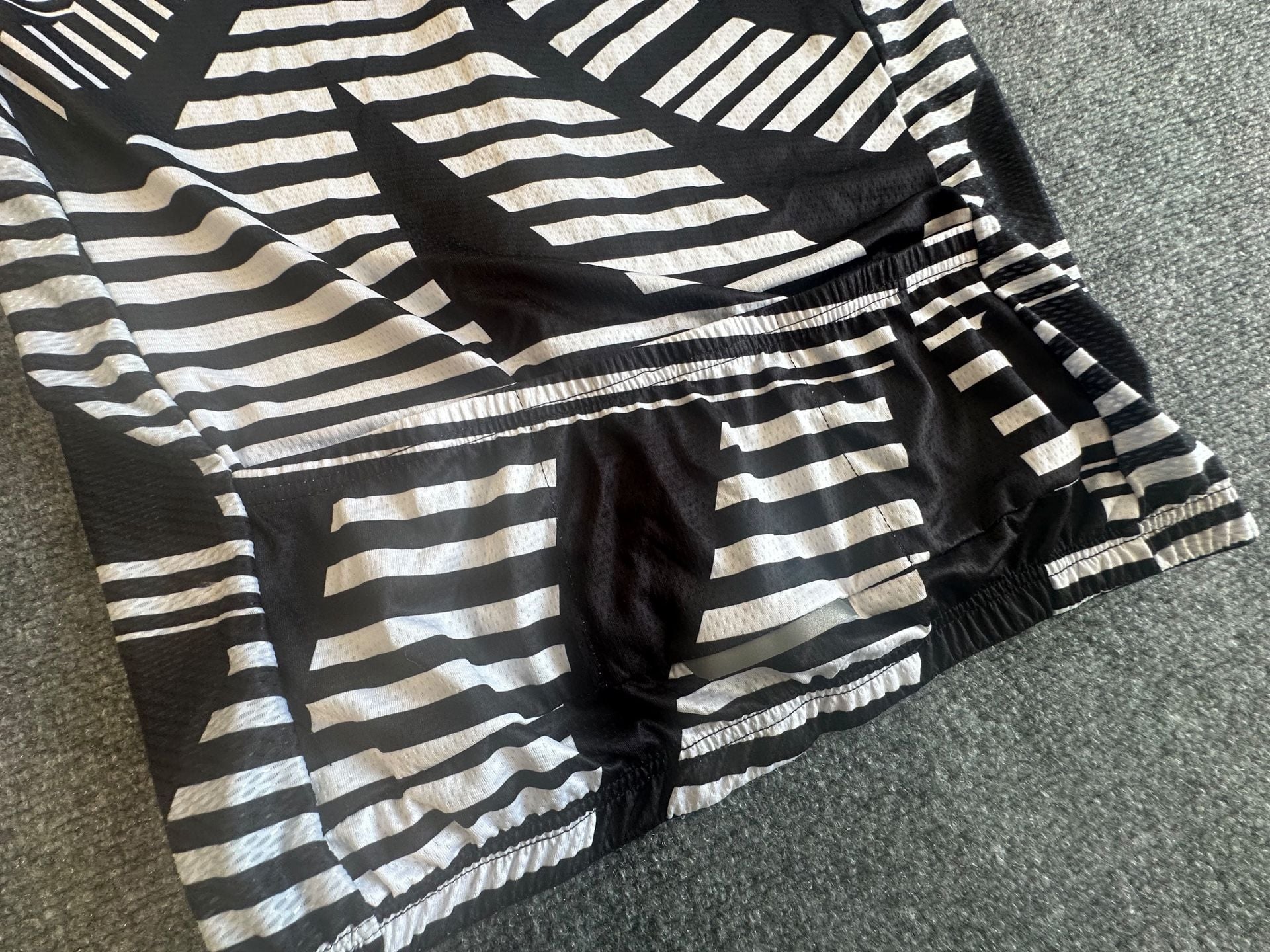 Cool Max New Cycling Jersey Size 2XL Black White Men 9