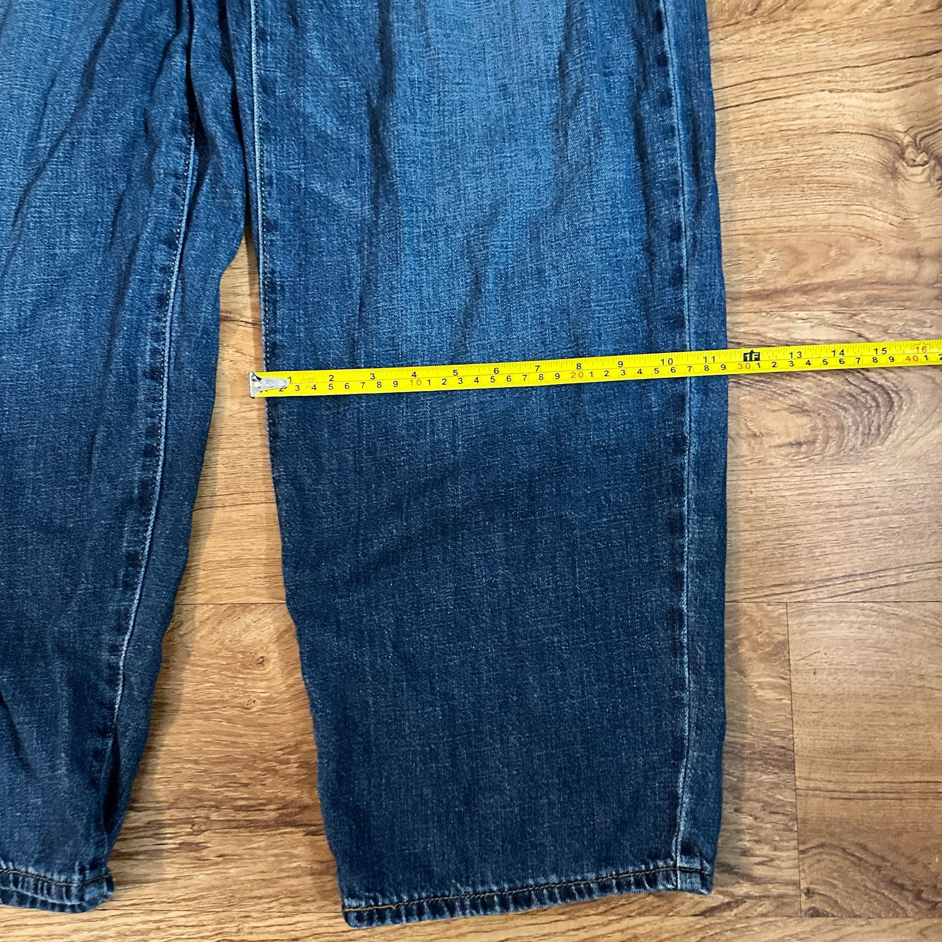Levi's Baggy Dad Jeans Size 32x30 Blue Denim Premium 6