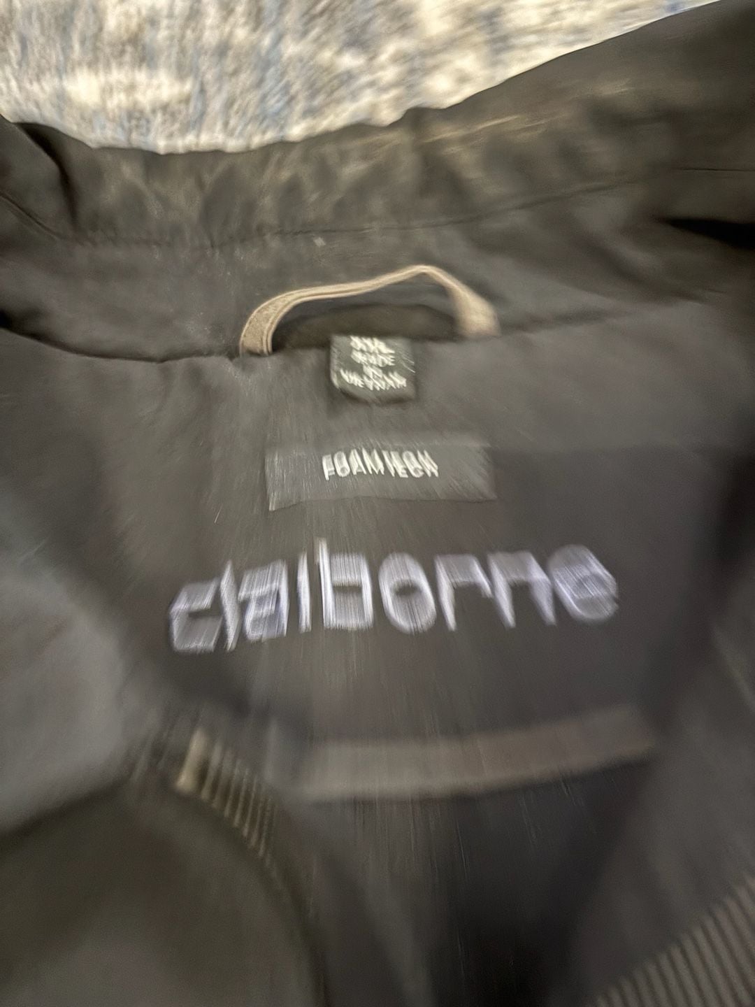 Claiborne Foam Tech Jacket Size XXL Black 5