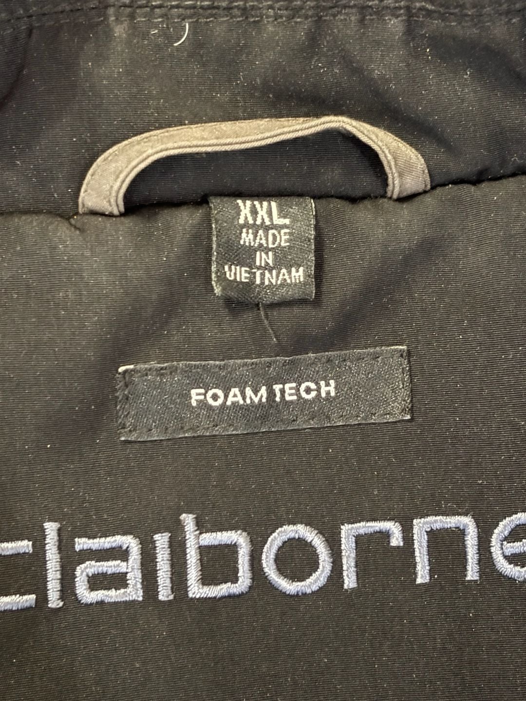 Claiborne Foam Tech Jacket Size XXL Black 8