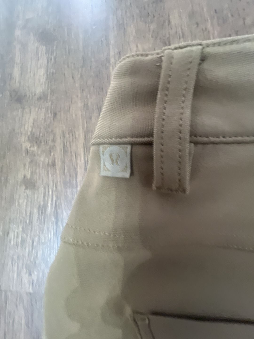 Lululemon ABC Pant Slim Size 34x31 Khaki Warpstreme 3
