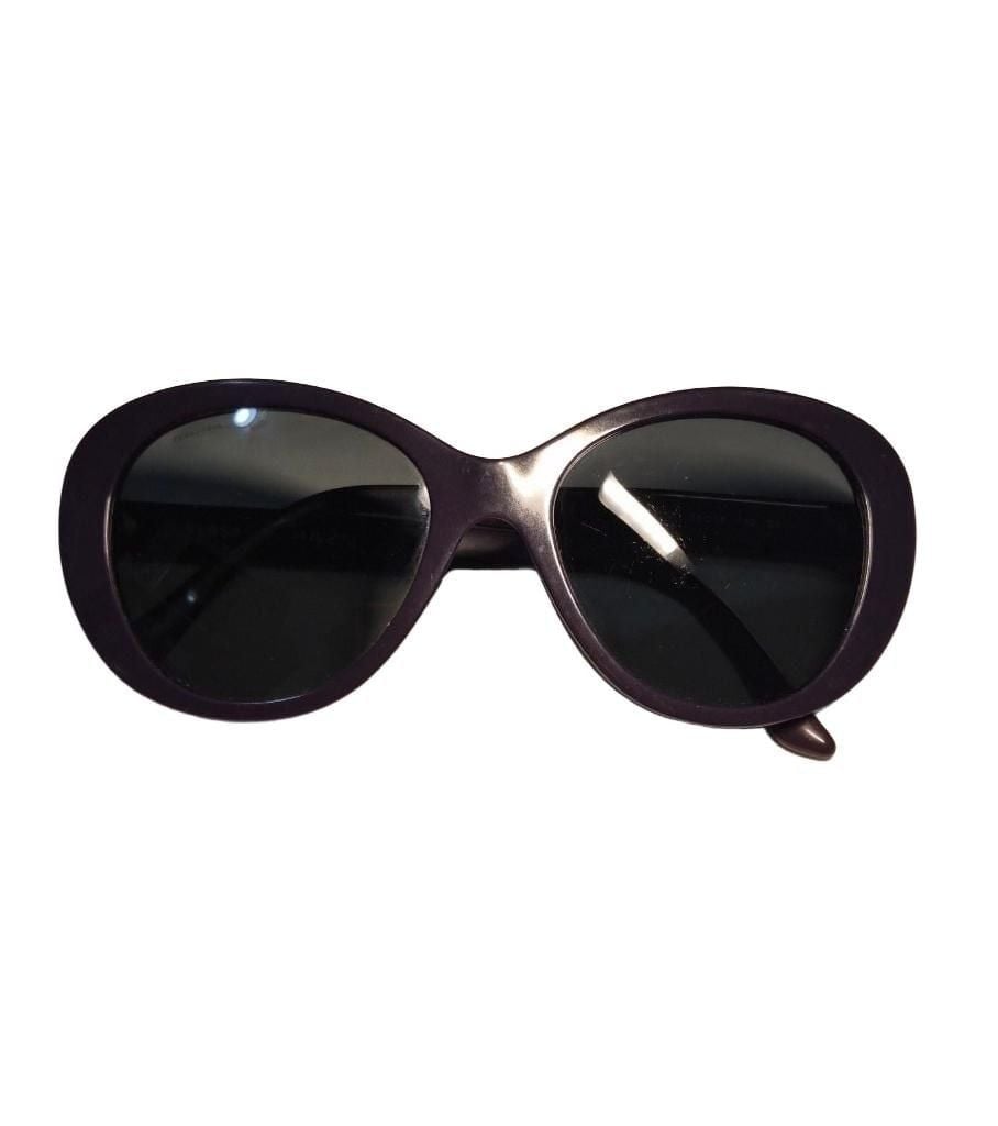 Versace VE4273 506487 Polished Violet/Purple Gradient Women's Sunglasses 2