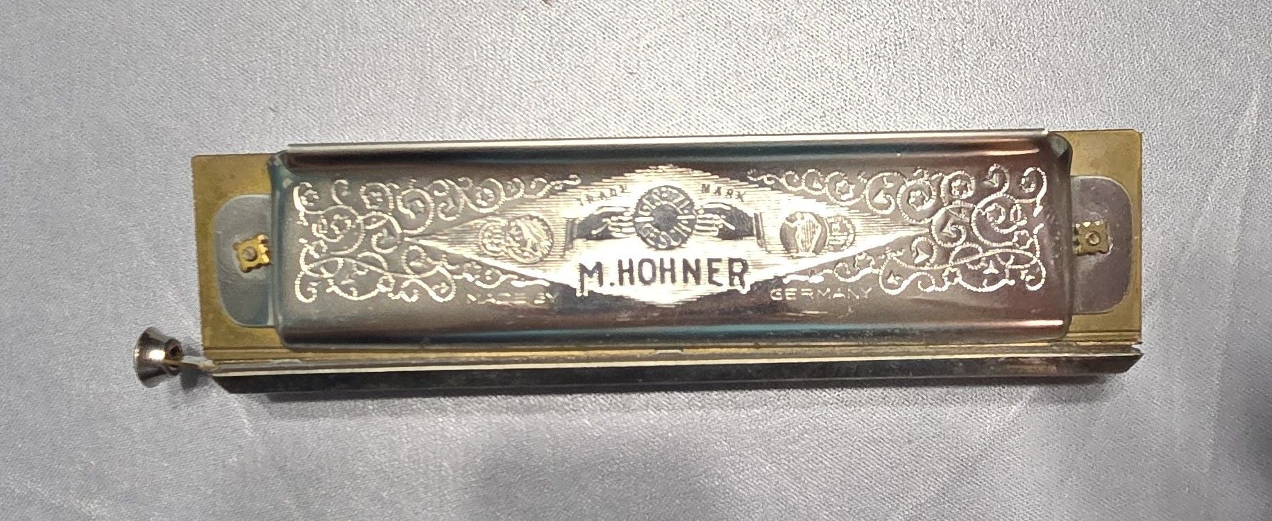 Hohner Super Chromonica 270 Key of G Chromatic Harmonica with Case 2