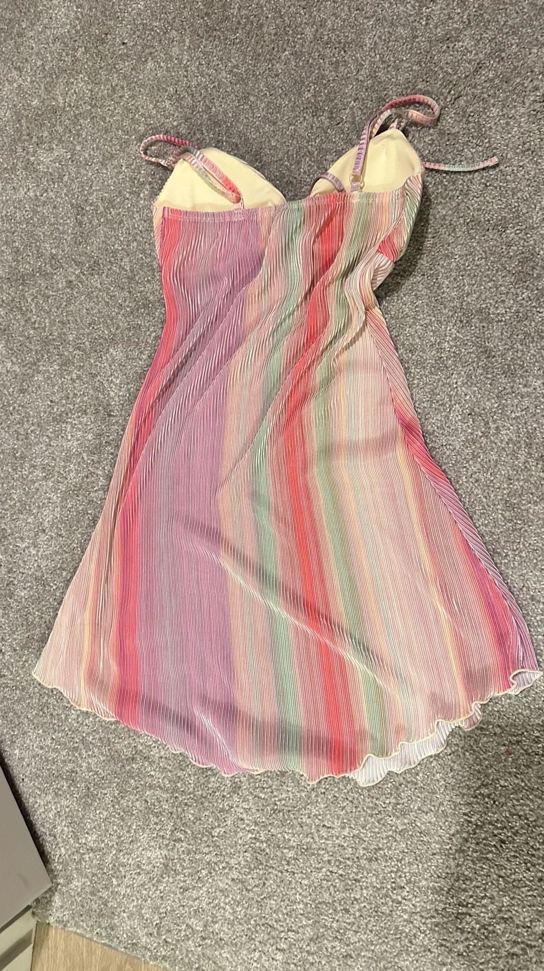 No Boundaries Pleated Babydoll Dress Size XXS 00 3
