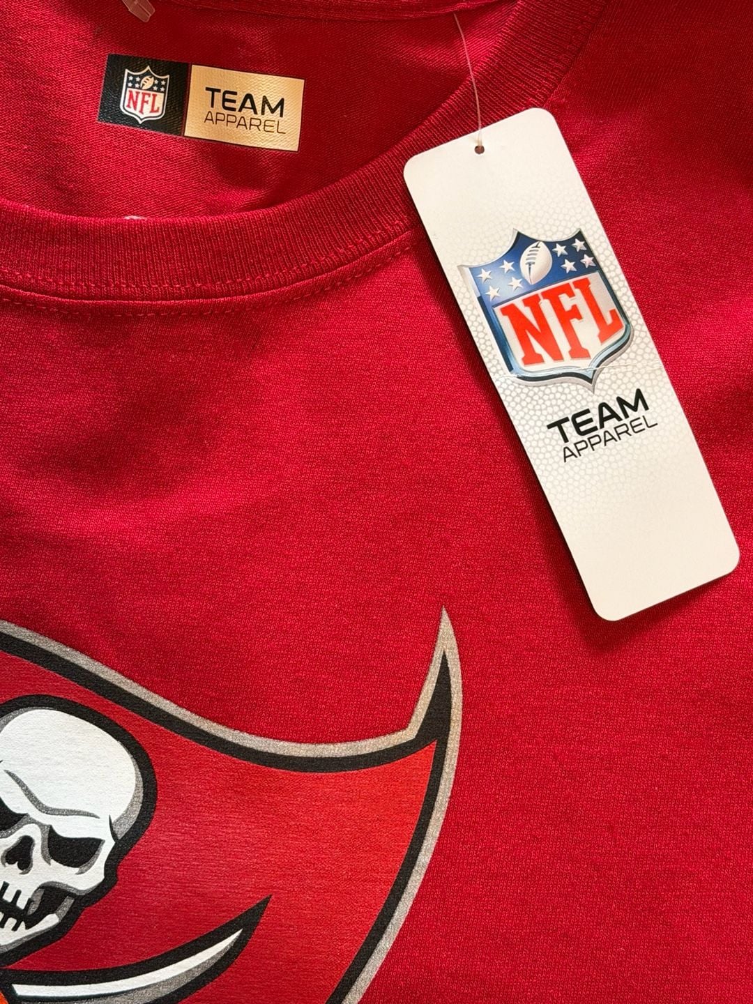 NFL Team Apparel Tampa Bay Buccaneers T-Shirt Size 3XL Red 6