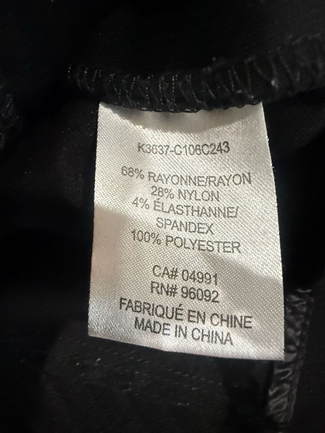 Katherine Barclay Quilted Jacket Size S Black Moto Asymmetrical Drape Grunge 6