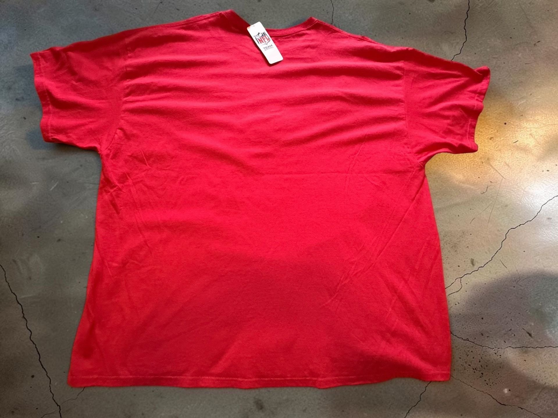 NFL Team Apparel Tampa Bay Buccaneers T-Shirt Size 3XL Red 3