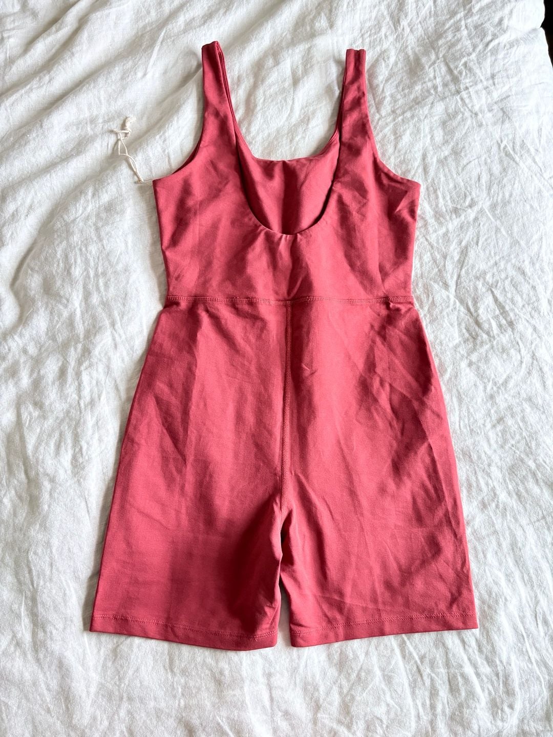 Mate The Label Organic Stretch Unitard in Chili Size M 8