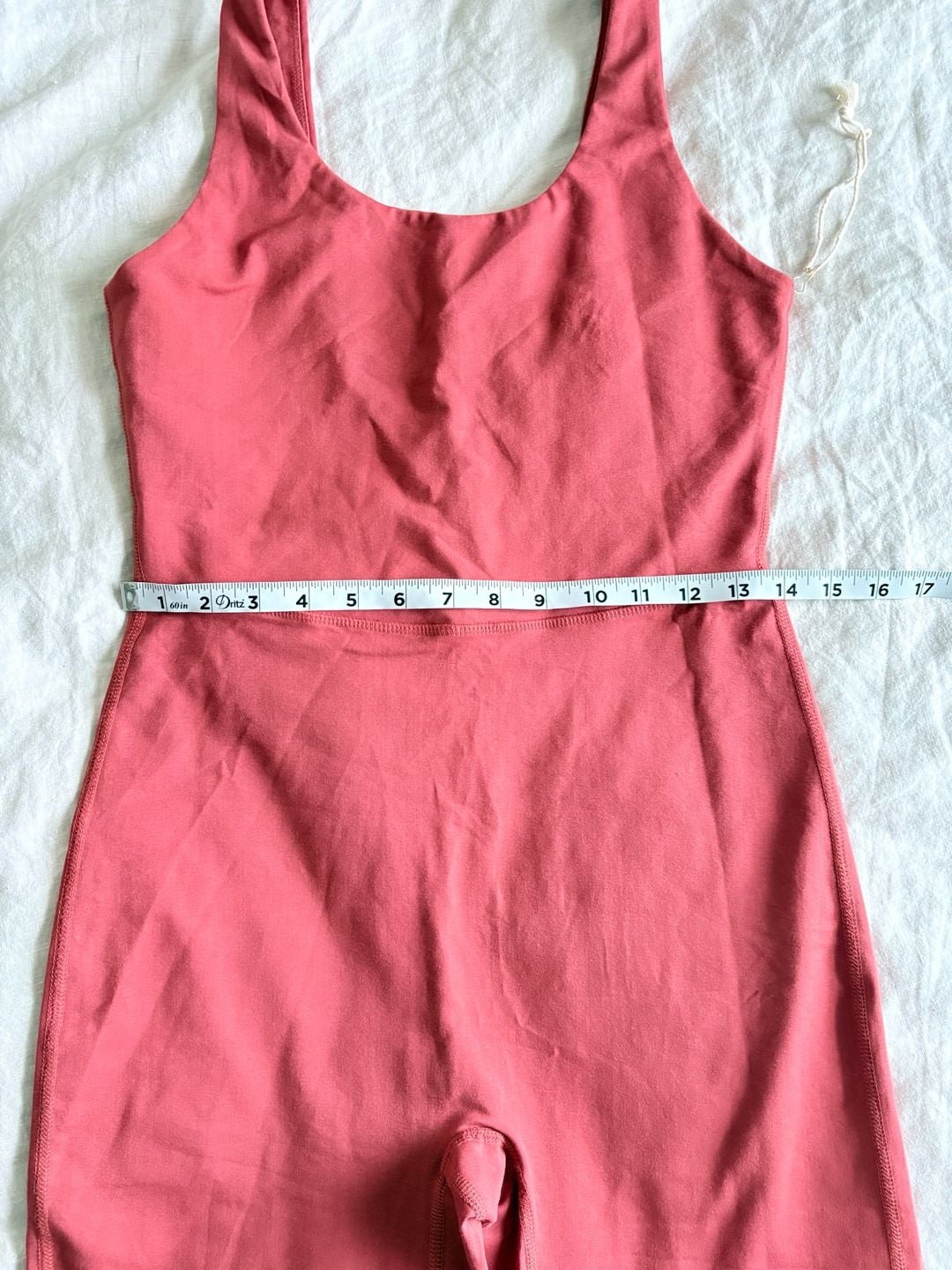 Mate The Label Organic Stretch Unitard in Chili Size M 9
