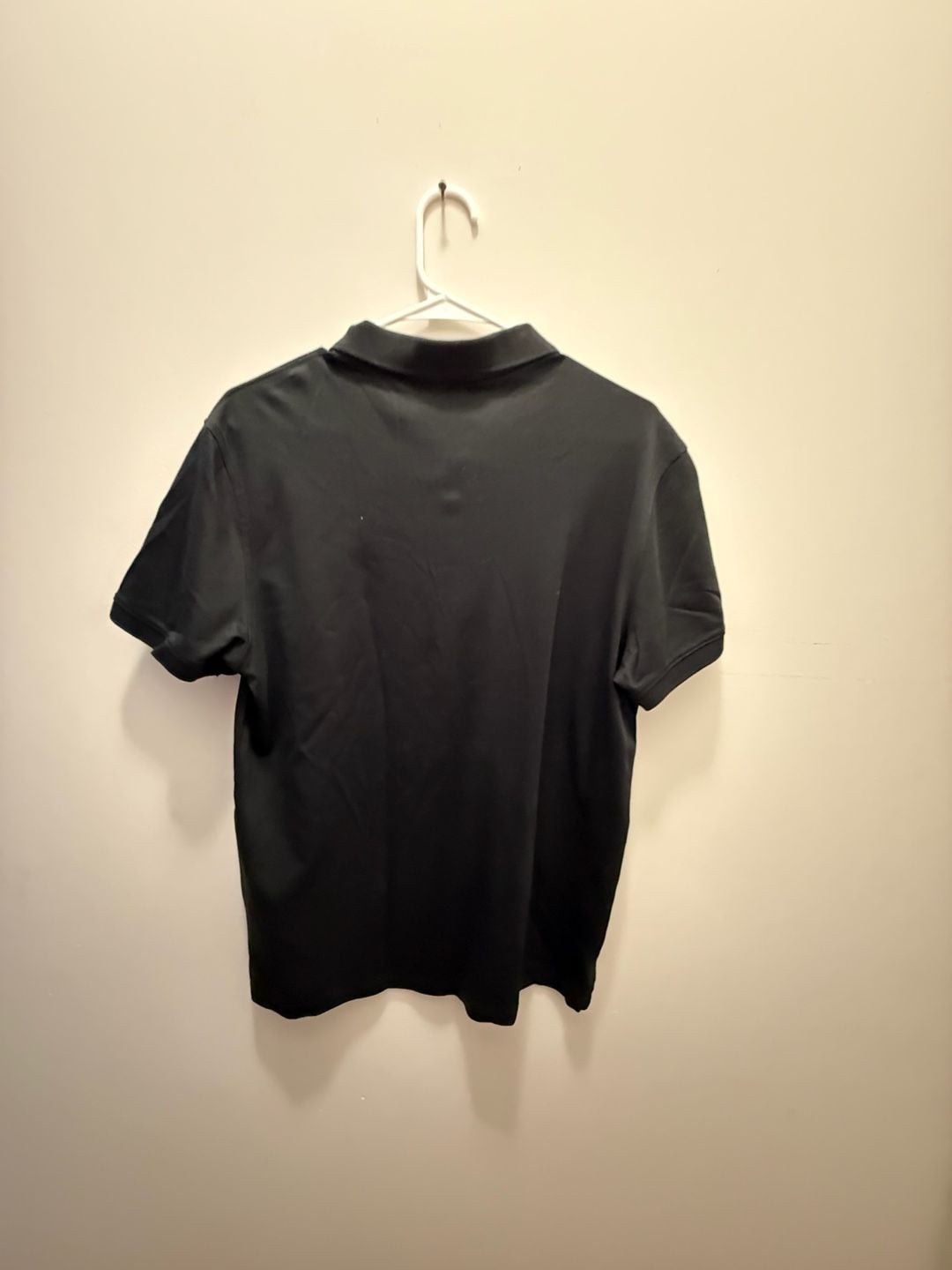 Calvin Klein Liquid Cotton Polo Size M Black 9