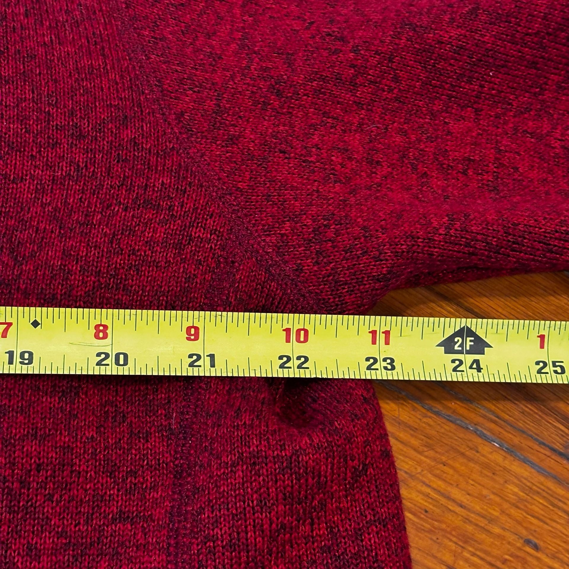 Patagonia Better Sweater 1/4-Zip Size L Red Fleece Pullover 7