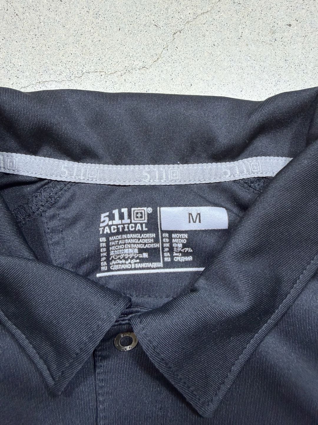 5.11 Tactical Paramount 2.0 Polo Shirt Size M Black 5