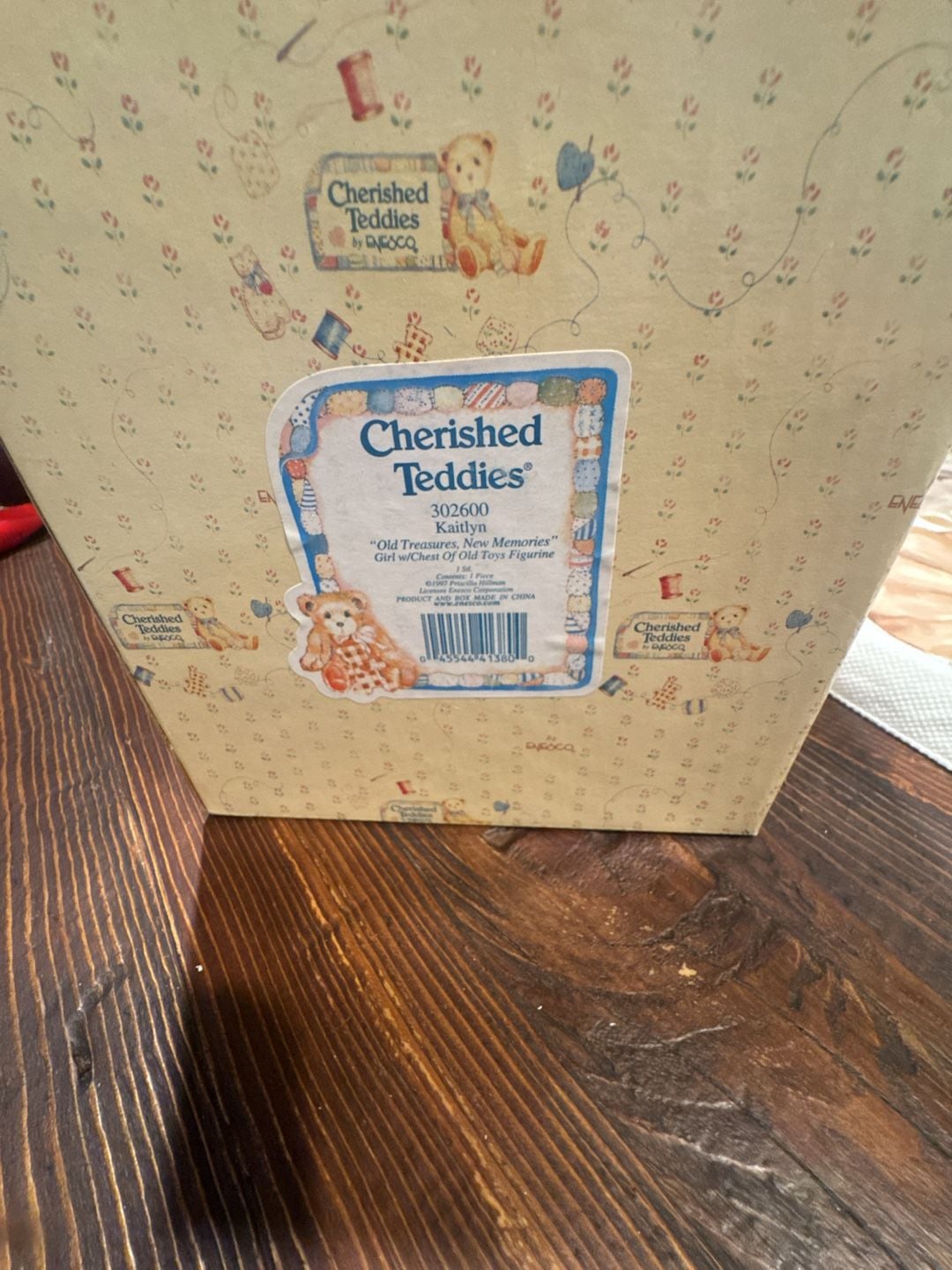 Cherished Teddies Kaitlyn Old Treasures New Memories Figurine 3