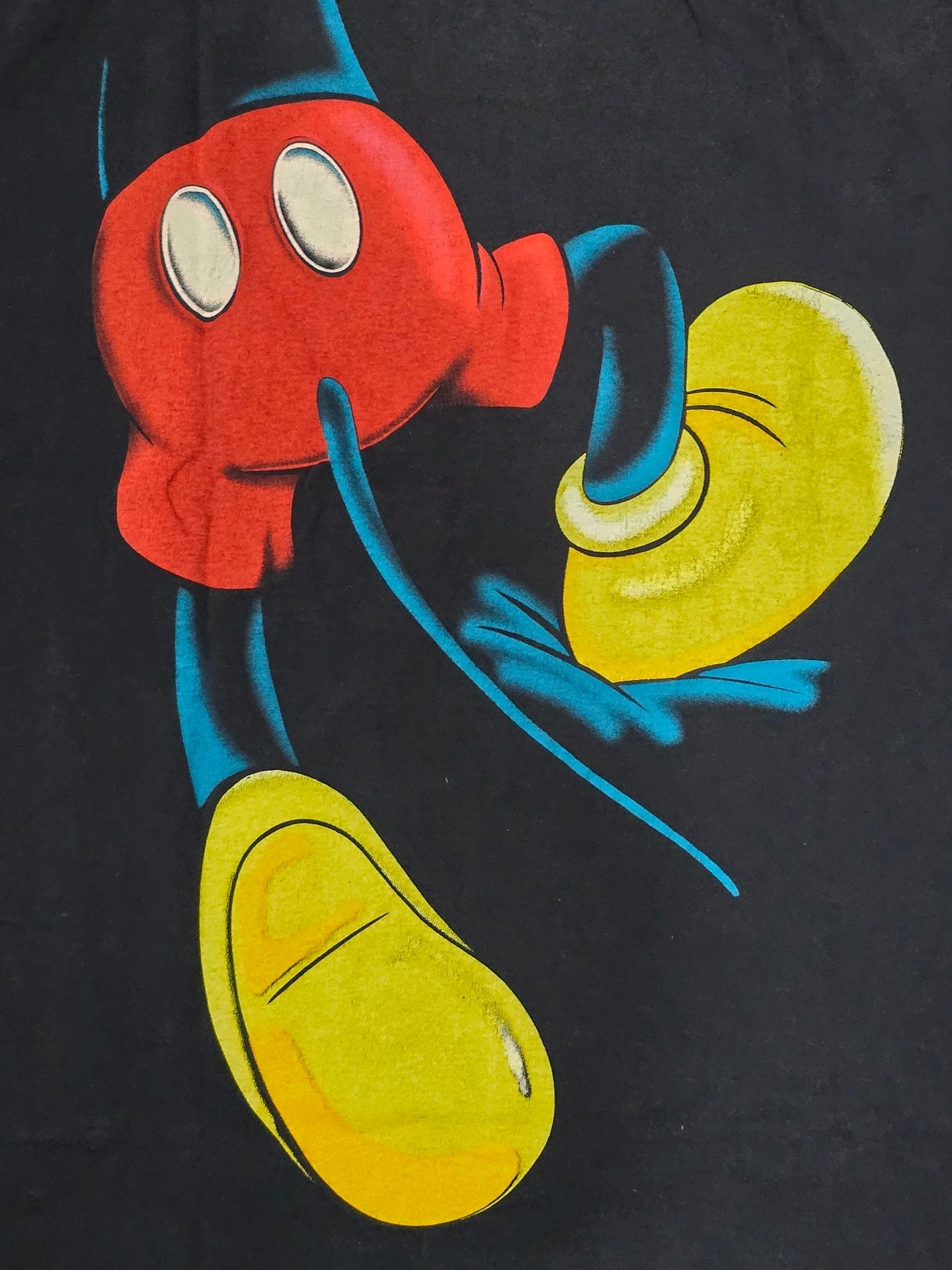 RARE VTG 90s Mickey Mouse Tee Disney Parks Grail USA Made OSFA 8