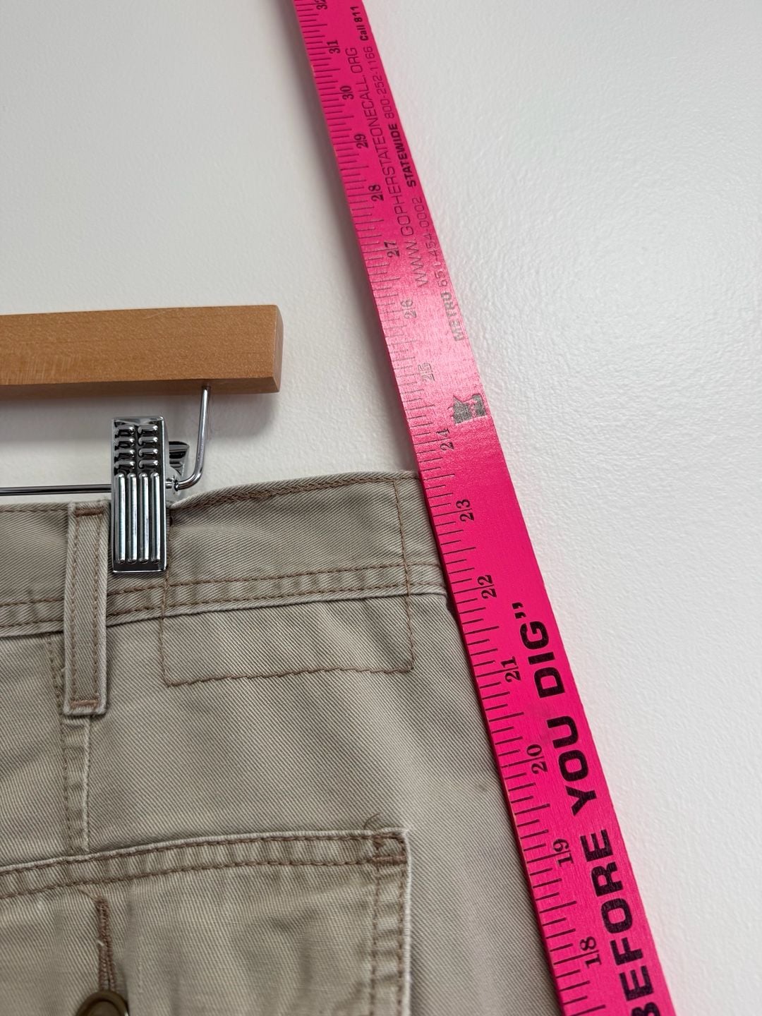 Levi's Workwear Utility Shorts Size W34 Khaki Tan Cotton 7