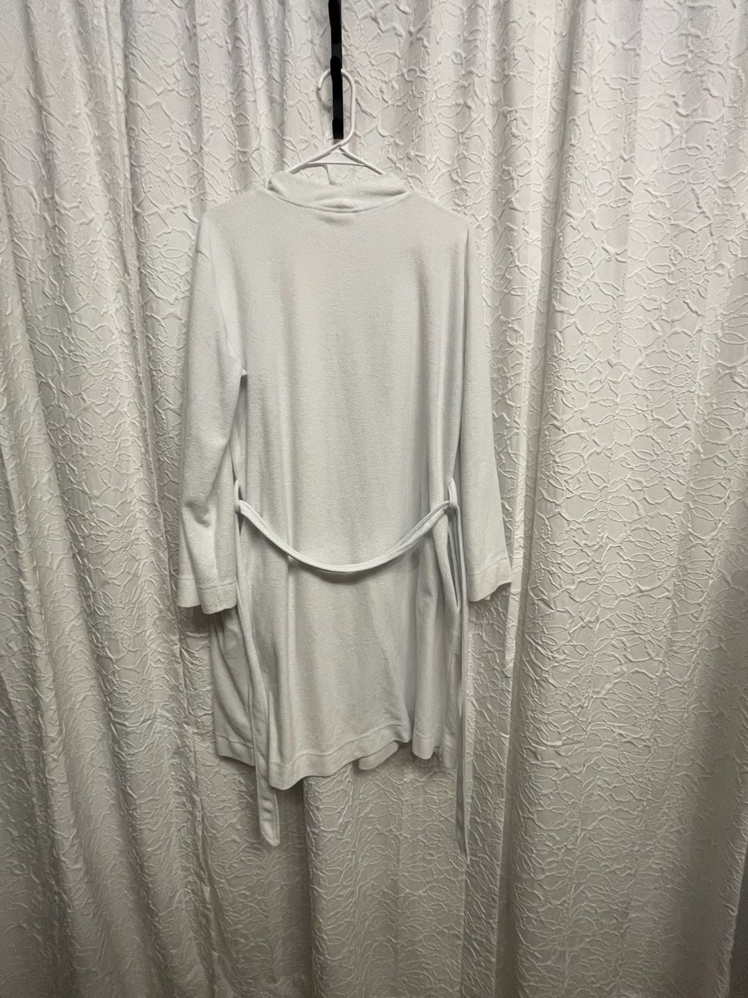 Calvin Klein White Bathrobe Size XS/S Loungewear Cozy Sleepwear Robe Boho 5