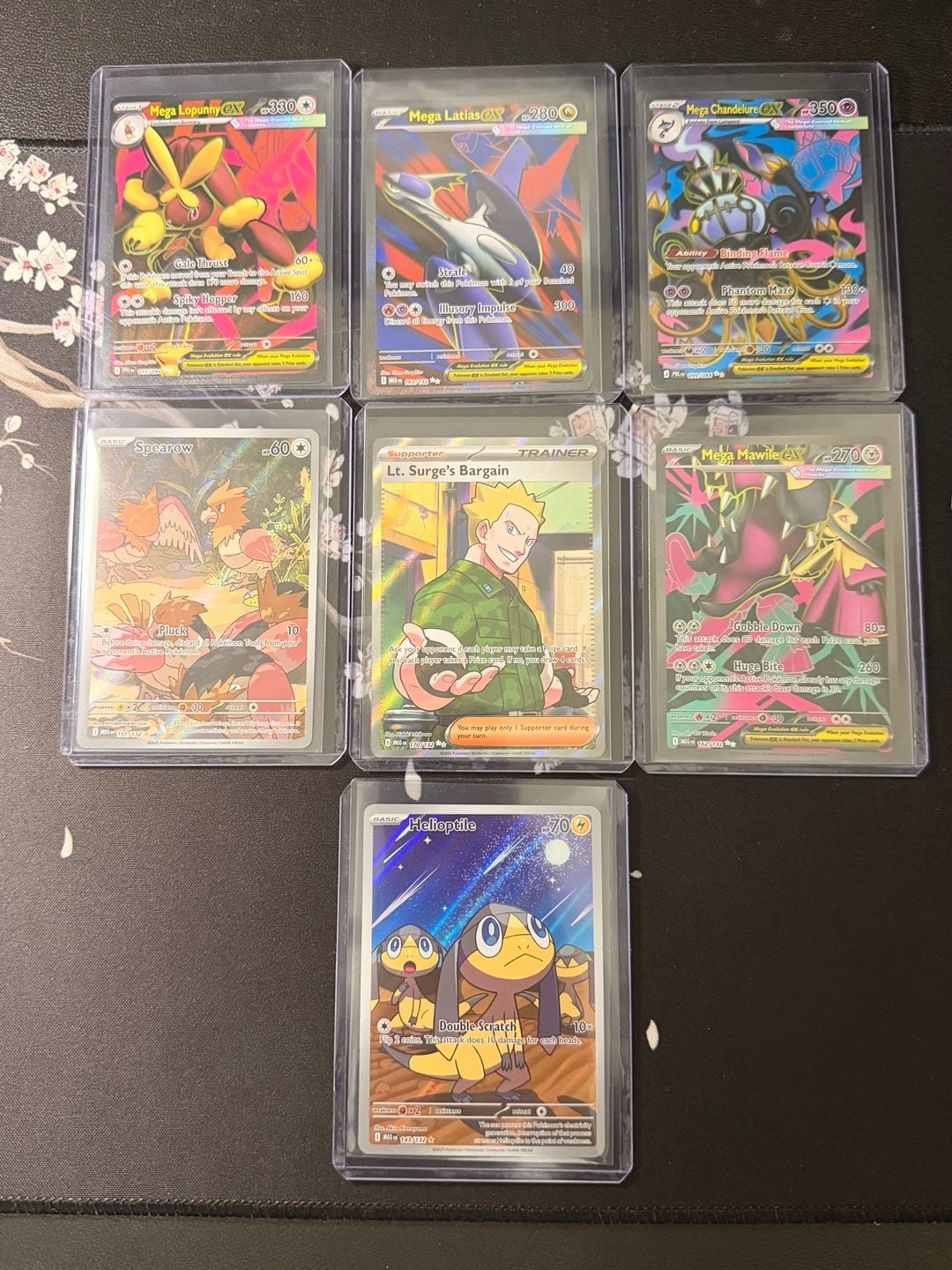 Pokemon TCG Mega Lopunny EX Latias Chandelure Lot of 7 Cards 1