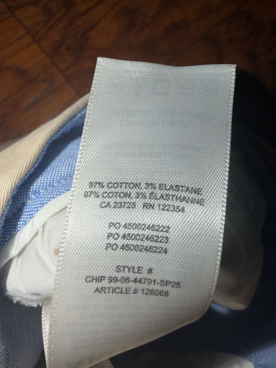 Aritzia Chino Pants Size 8 Beige Cotton Blend Casual 8