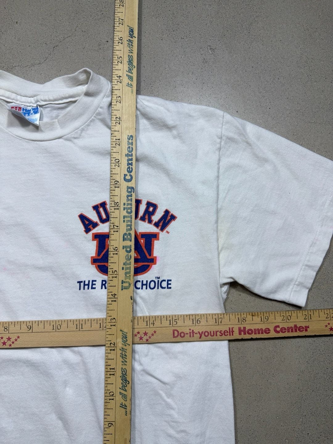 Vintage Auburn Tigers College T-Shirt White Single Stitch M 8