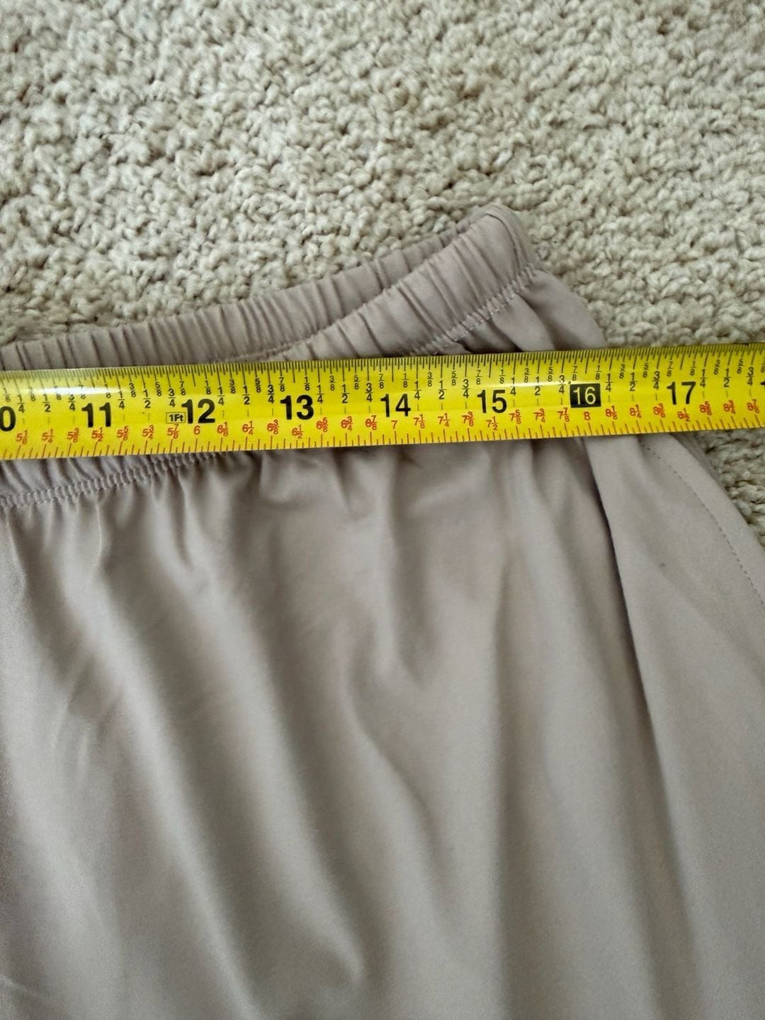 Call Her Bronzeada Lounge Pants Size L Tan Wide Leg Drawstring 6