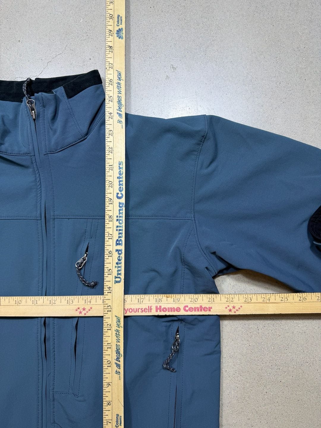 Mountain Hardwear Conduit Softshell Jacket Large Blue Black 5