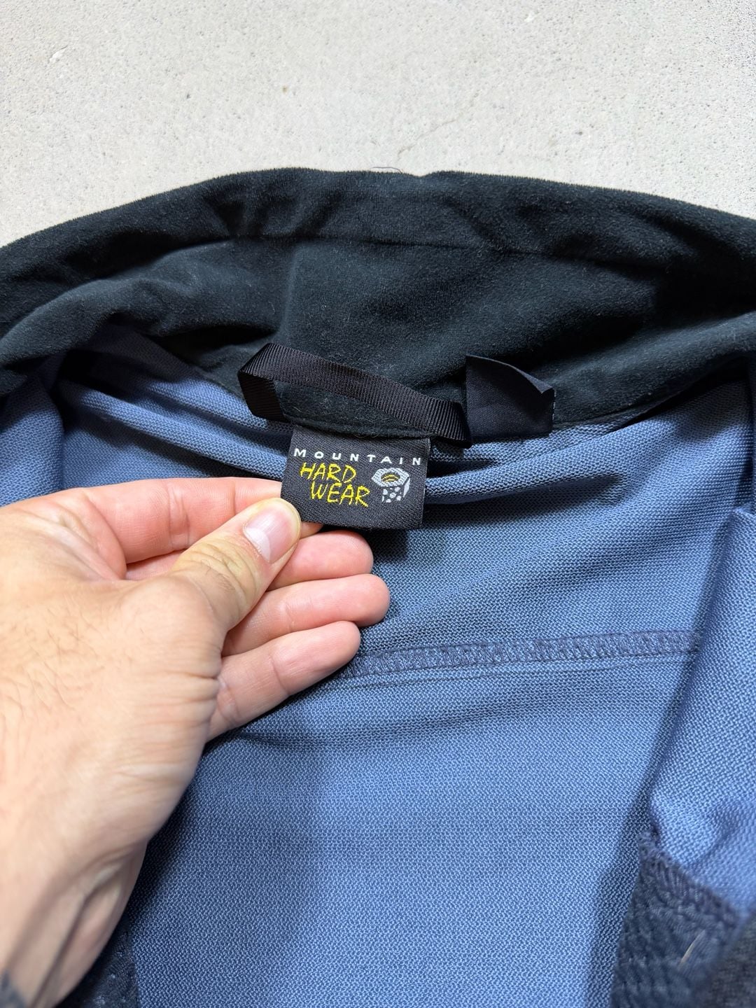 Mountain Hardwear Conduit Softshell Jacket Large Blue Black 7