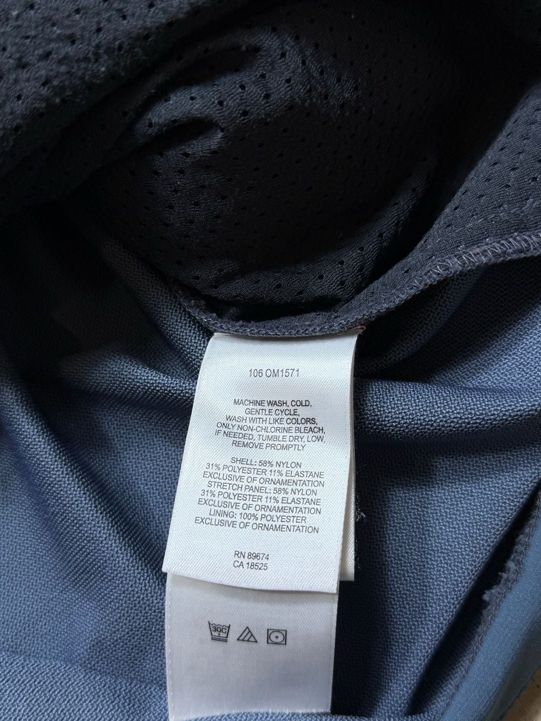 Mountain Hardwear Conduit Softshell Jacket Large Blue Black 9