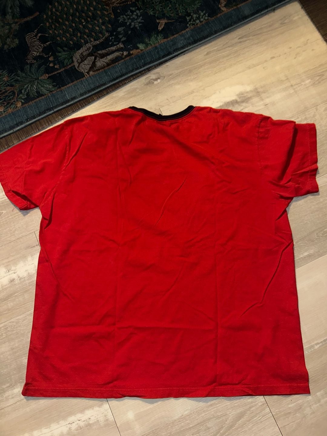 Polo Sport Ralph Lauren T-Shirt XL Red Graphic Logo Ringer 7