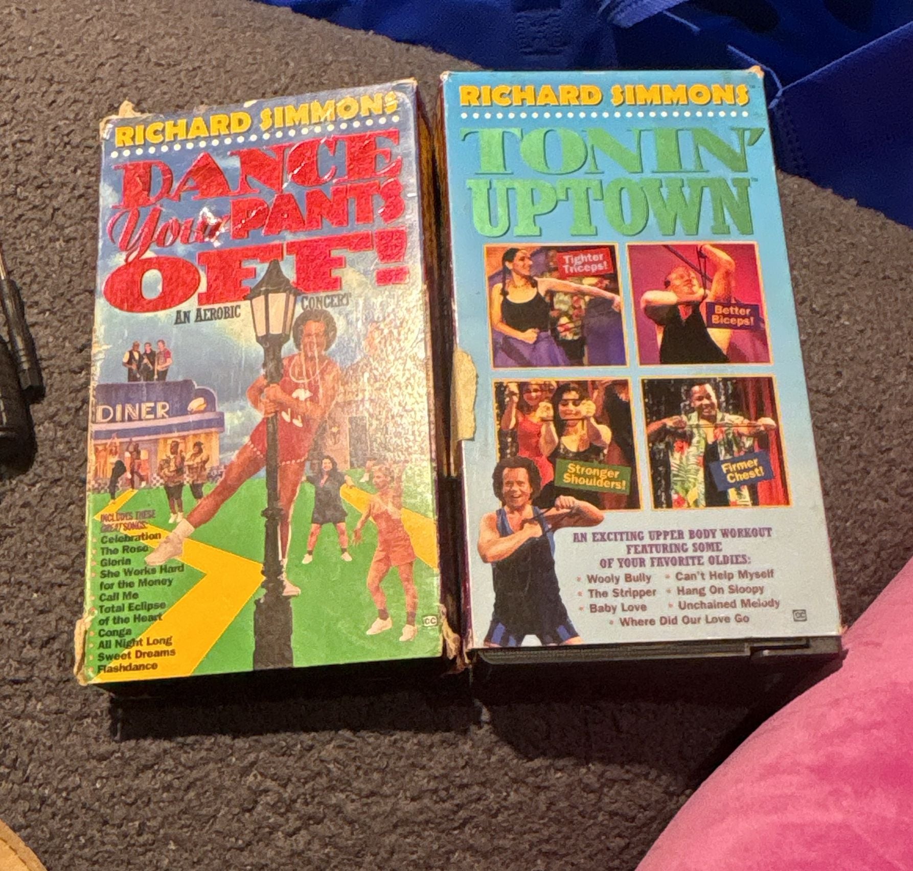 Richard Simmons workout lot vhs 1