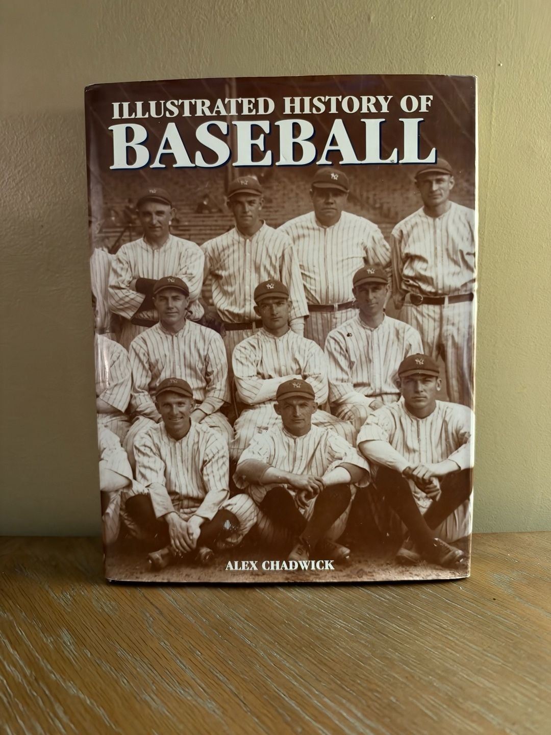 The Illustrated History of Baseball Alex Chadwick 1995 Hardcover Sports Book 2