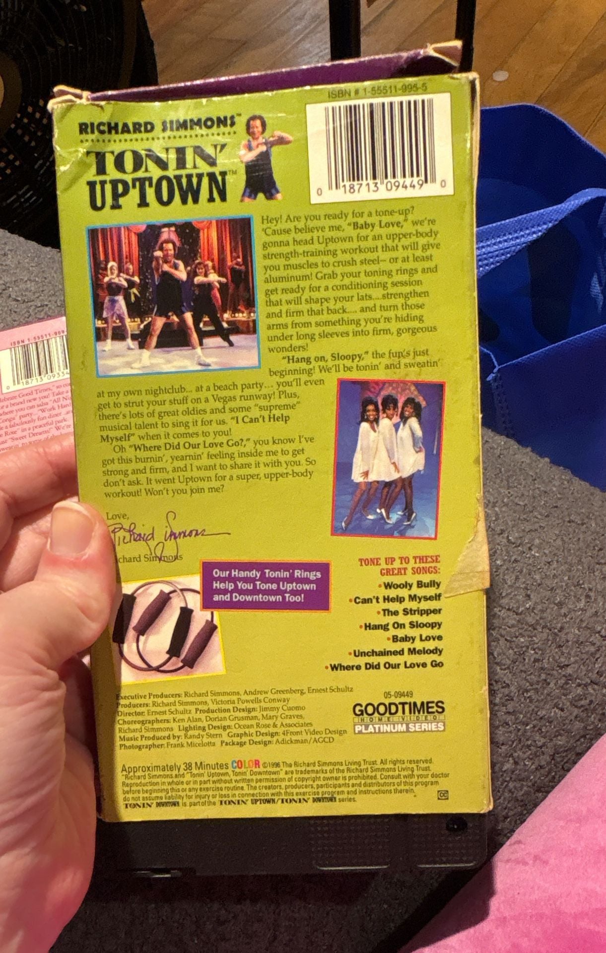 Richard Simmons workout lot vhs 3