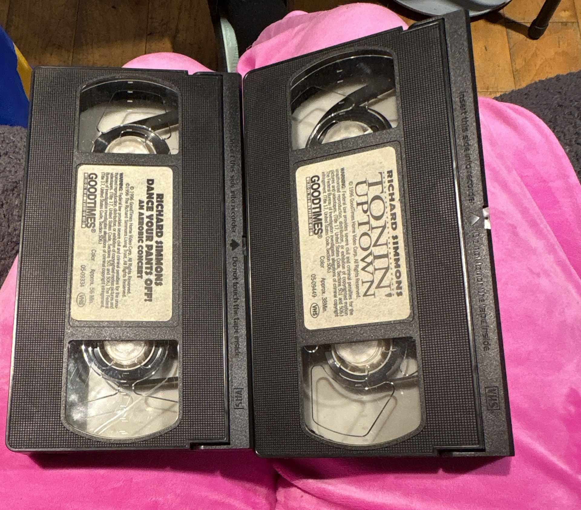 Richard Simmons workout lot vhs 4