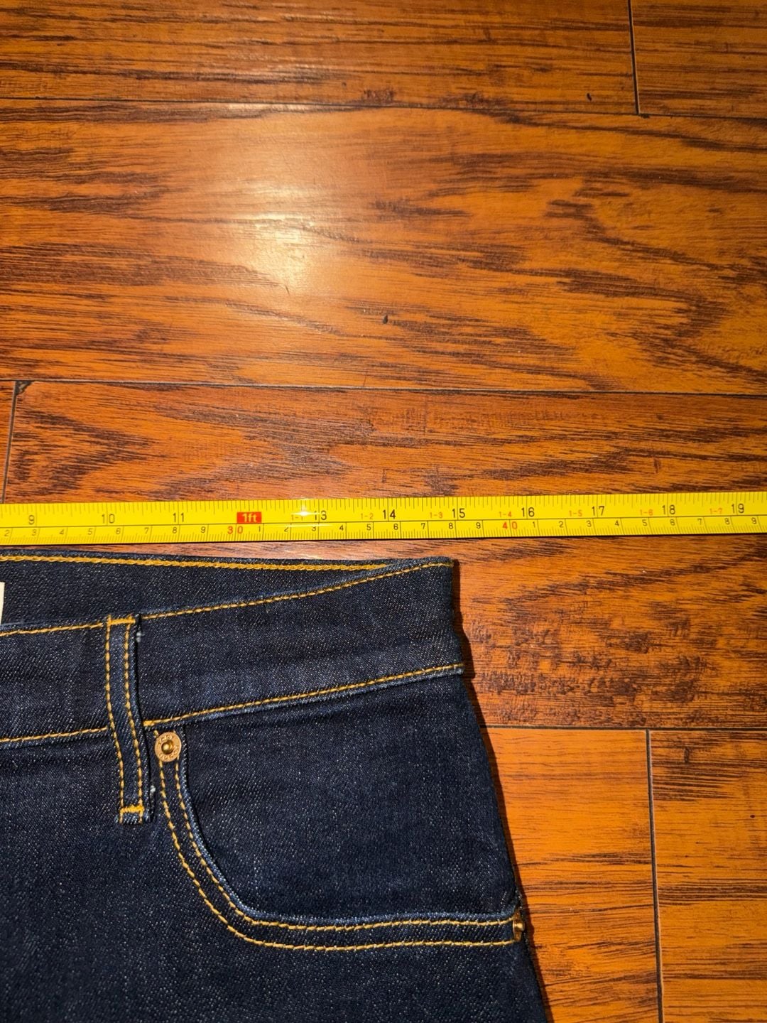 Tory Burch Jeans Size 27 Dark Wash Denim Flare Pants 3