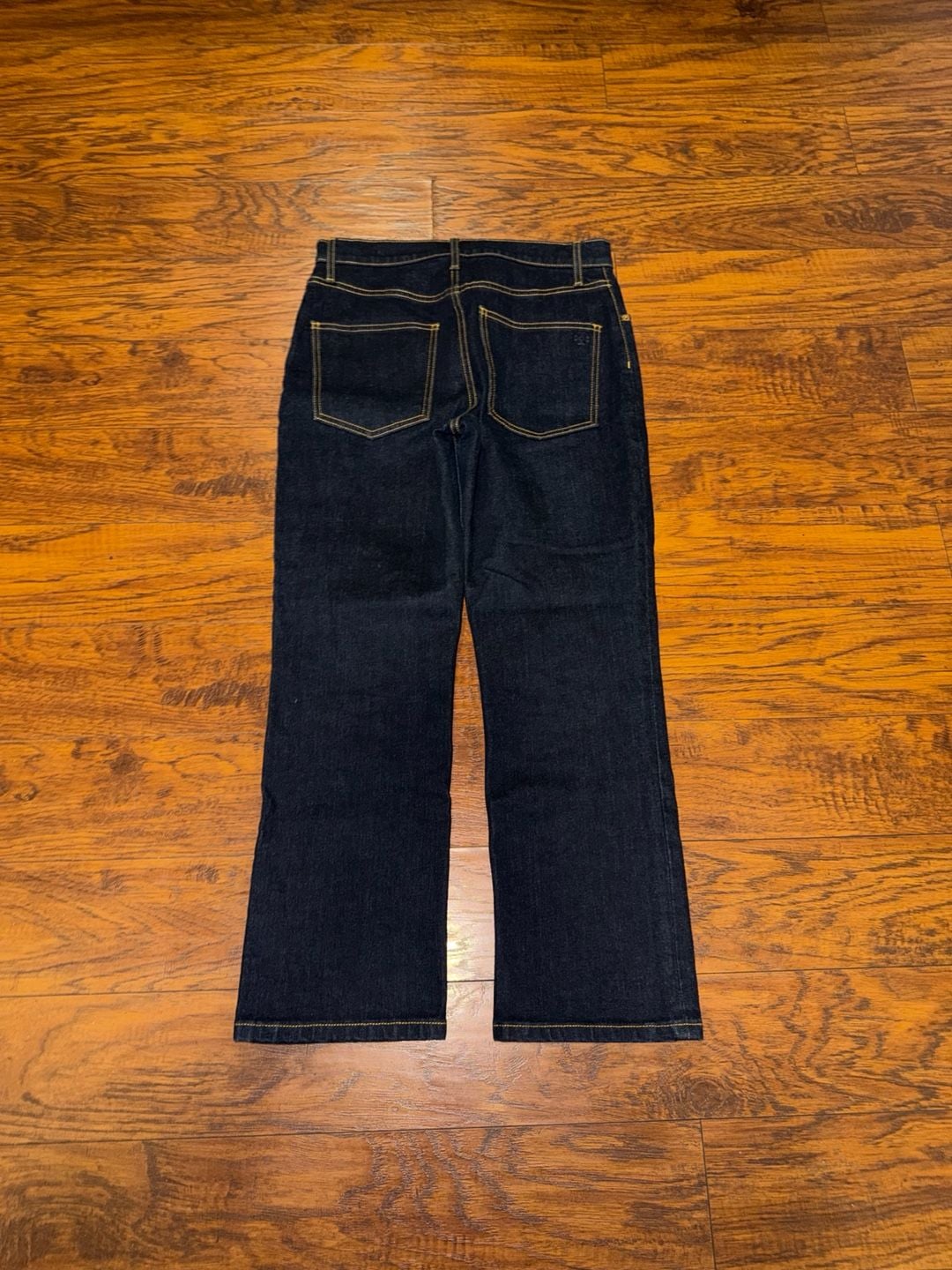 Tory Burch Jeans Size 27 Dark Wash Denim Flare Pants 6