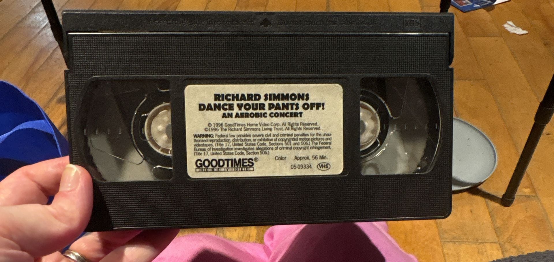 Richard Simmons workout lot vhs 6
