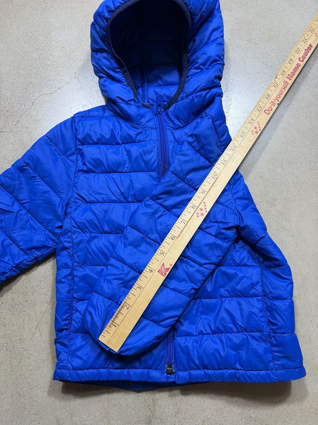 Gap Puffer Jacket Size small Blue Primaloft kids 6