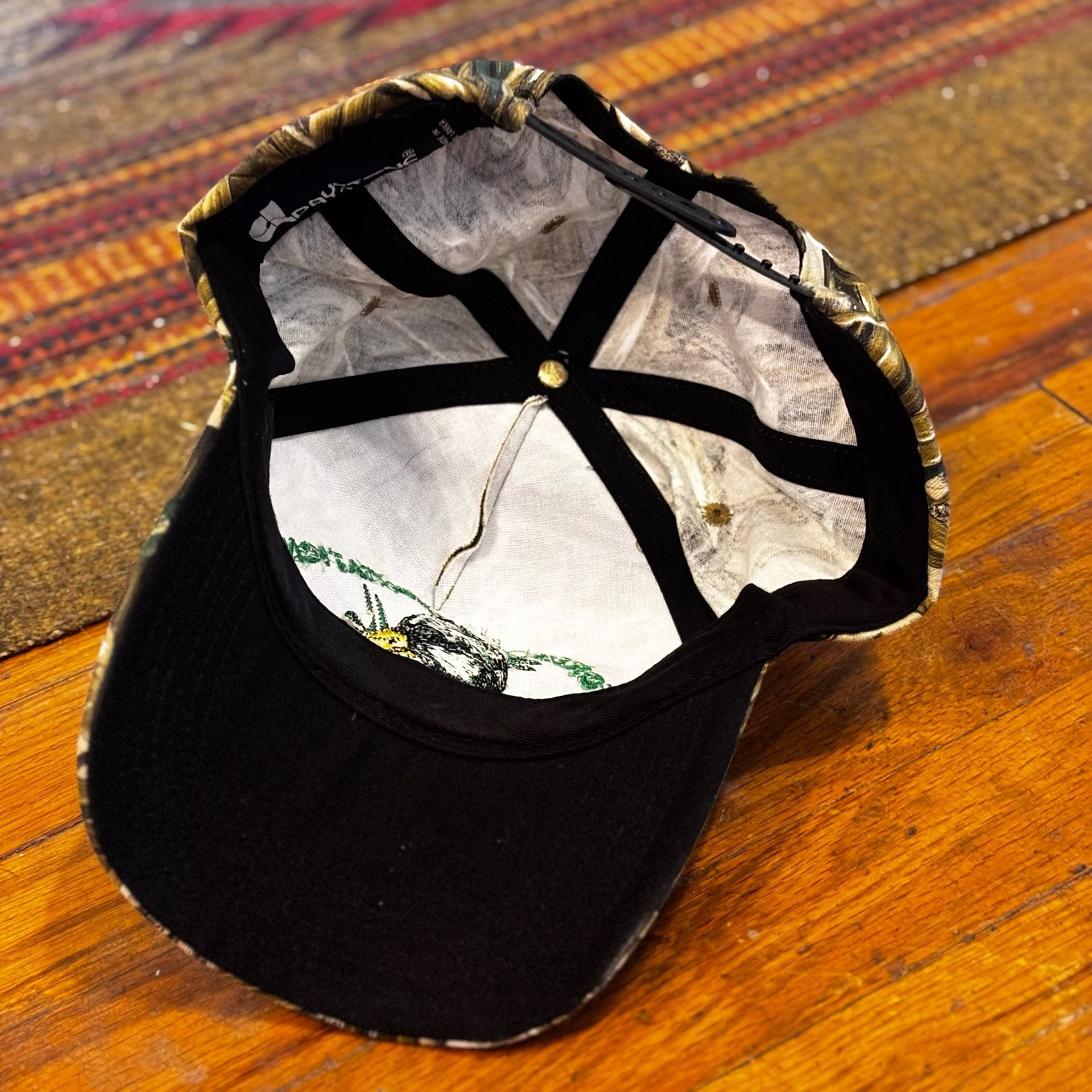 Vintage 1990s Forestaire Plantation Mallard Camo Hat 7