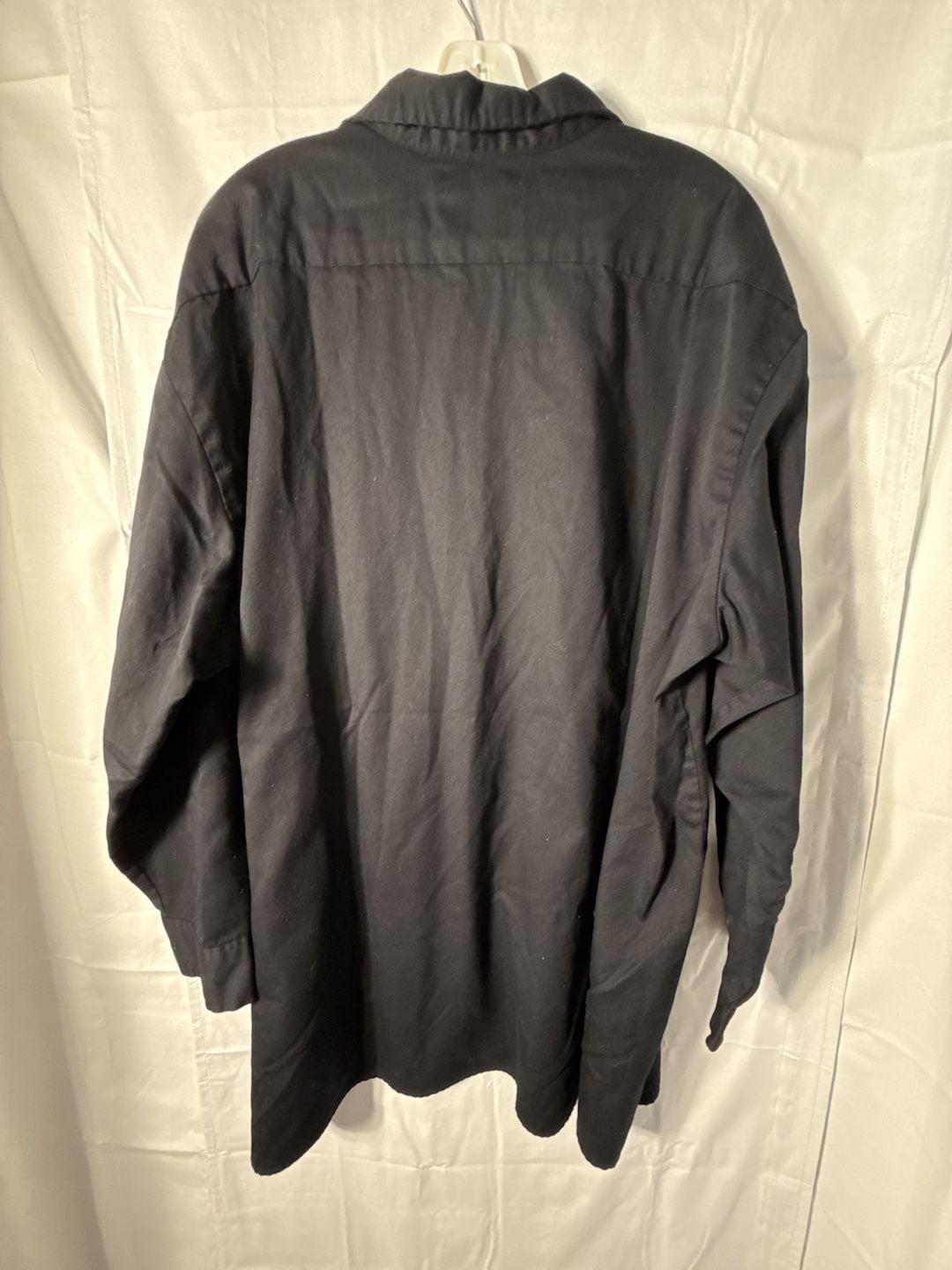 Dickies Long Sleeve Work Shirt Size 3XL Black Button Up 7