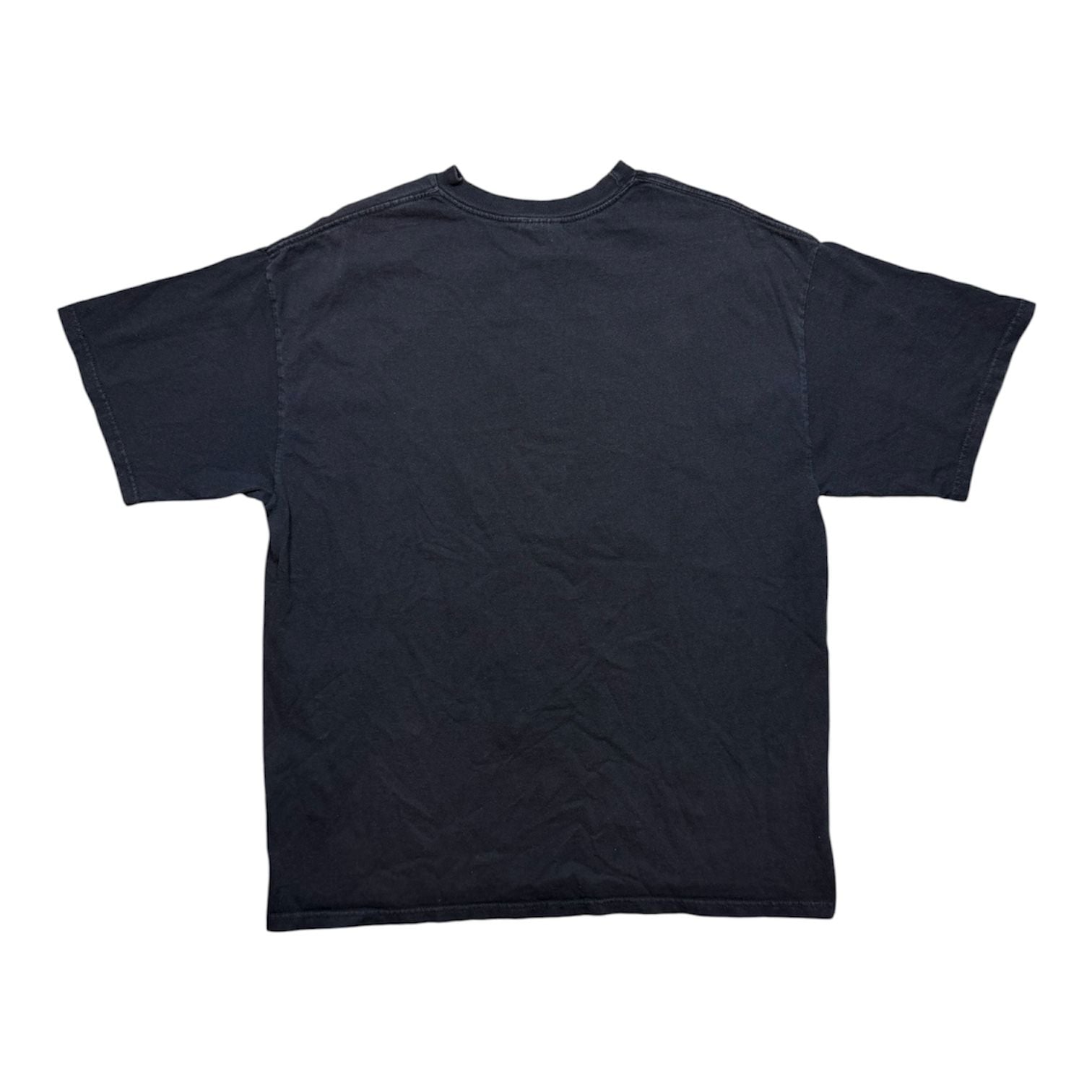Adidas Graphic T-Shirt Size L Black Circle Logo Y2K Vintage L 3