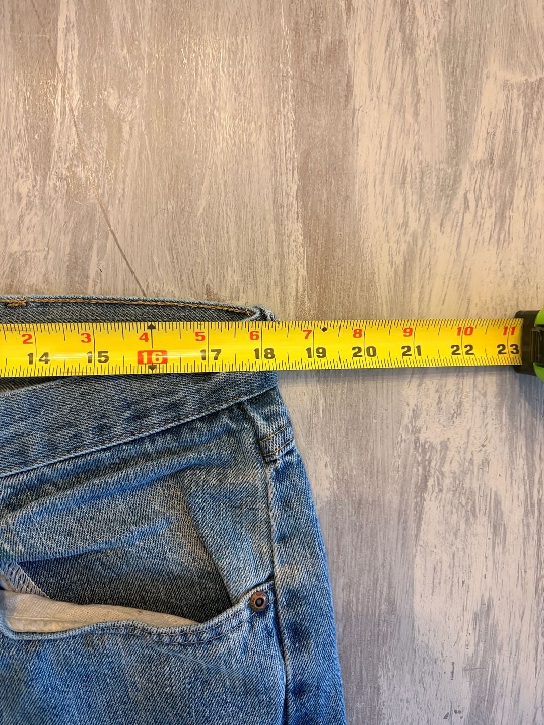 Wrangler Baggy Jeans Light Indigo Blue Wide Leg 5