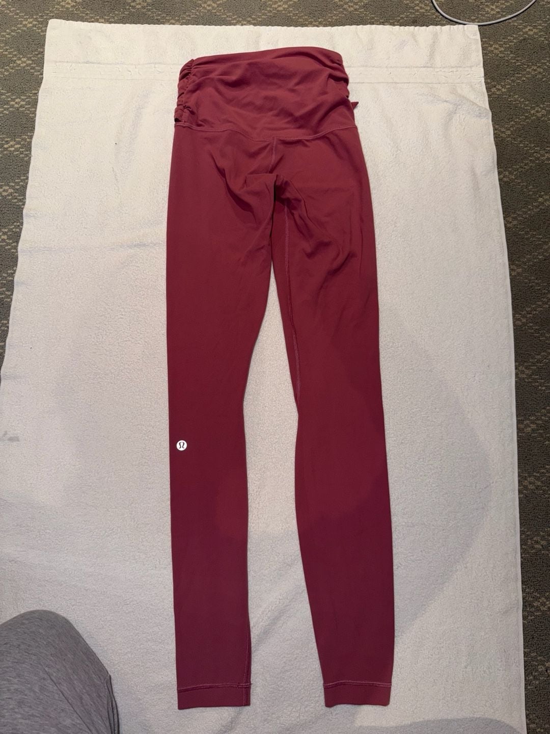 Lululemon Align Pant 28 Wrap Waist Moss Rose 4