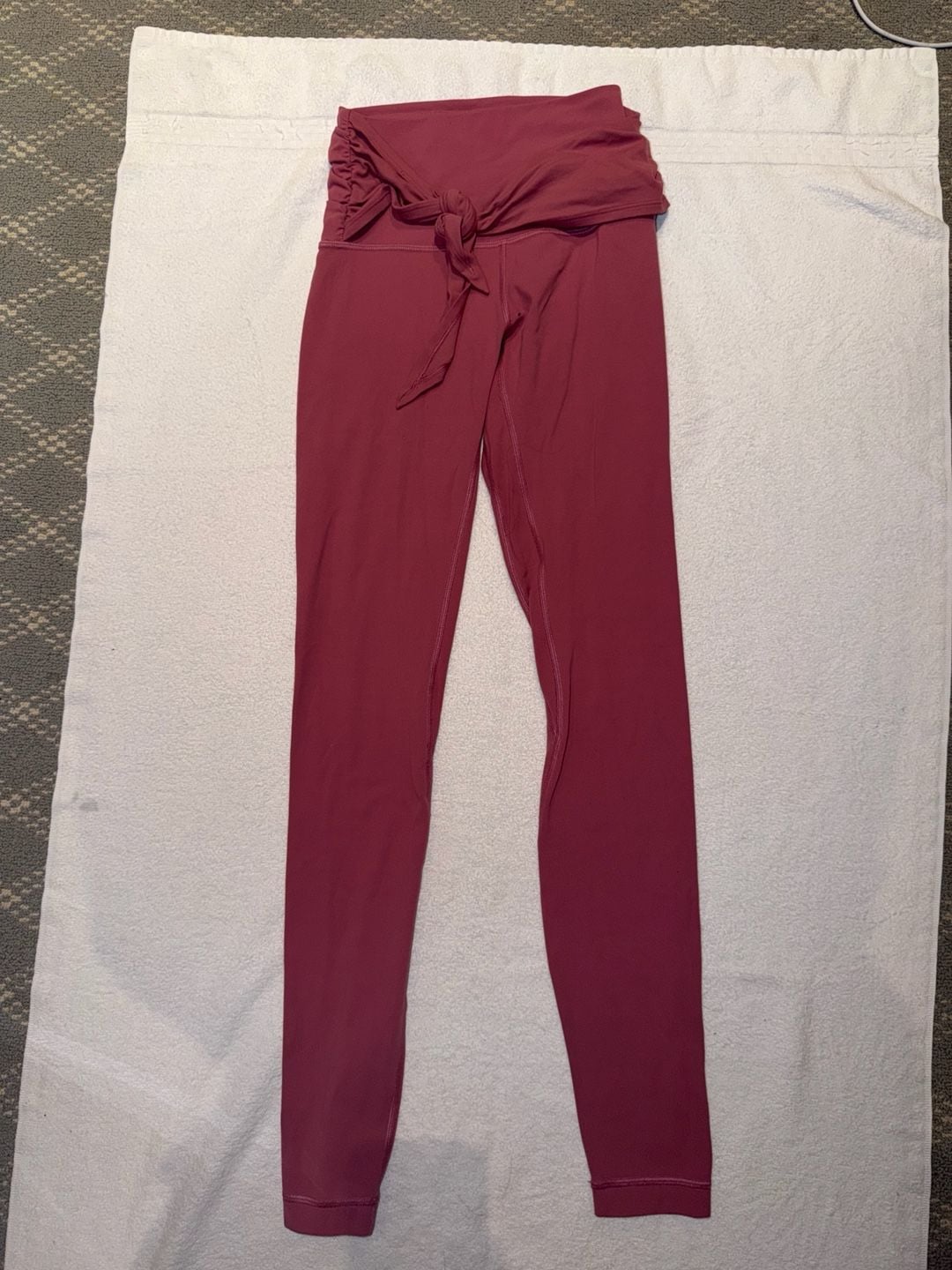 Lululemon Align Pant 28 Wrap Waist Moss Rose 6