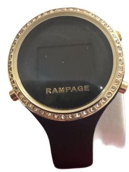 Rampage Women's Glitz And Boyfriend Watch Set In Gold/Black 3