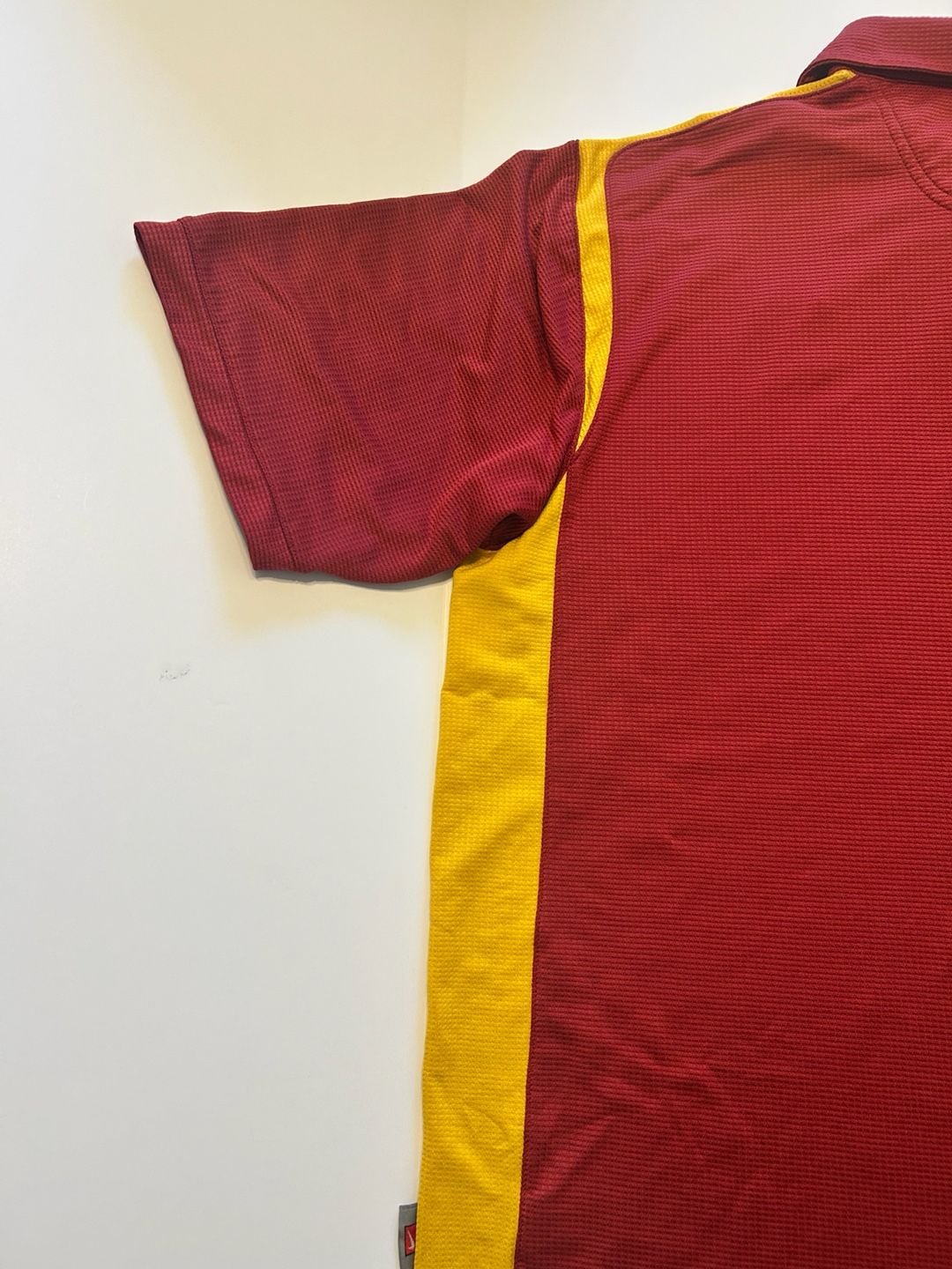 Nike USC Trojans Polo Shirt Size XL Red Gold 13