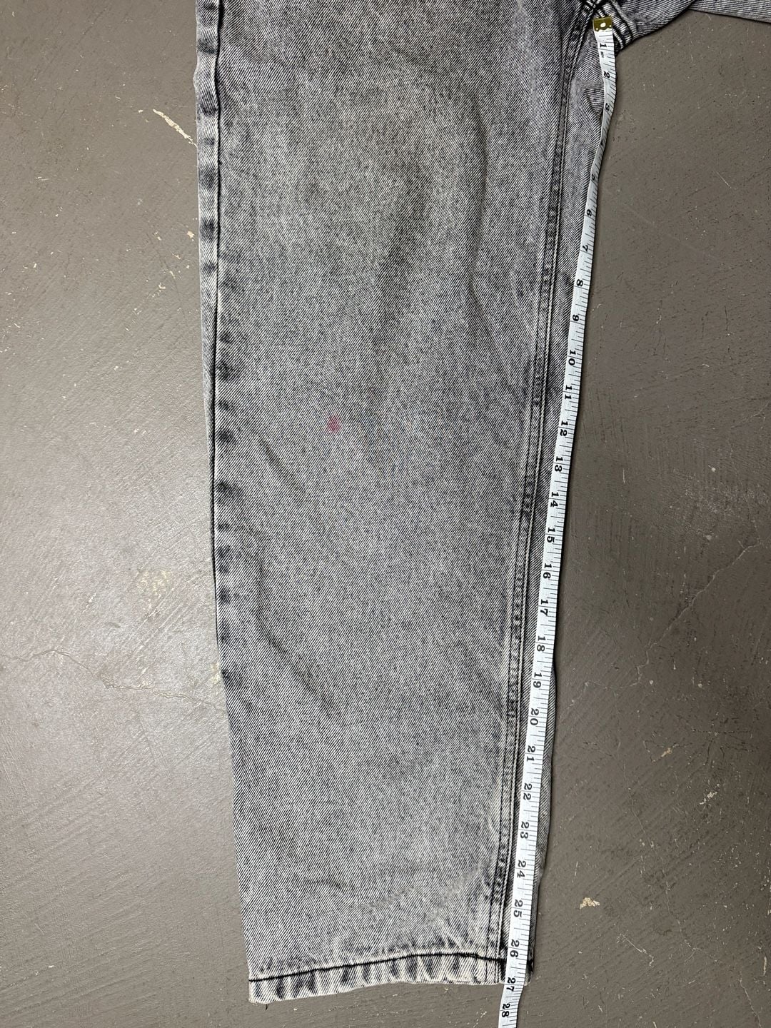 Empyre Loose Fit Jeans Size 30 Grey Scramble Skate Denim 8