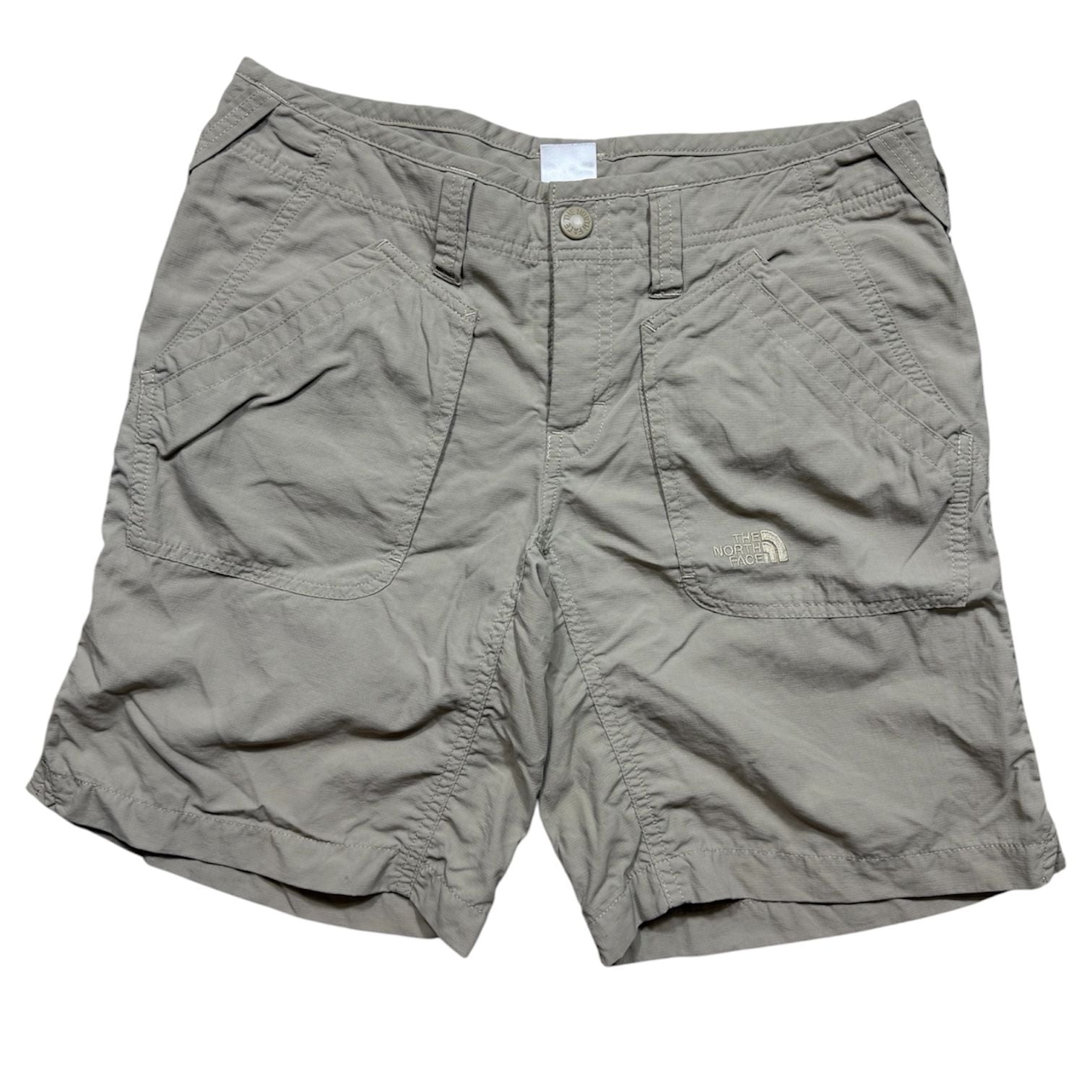 The North Face Hiking Utility Nylon Khaki Shorts size small 2