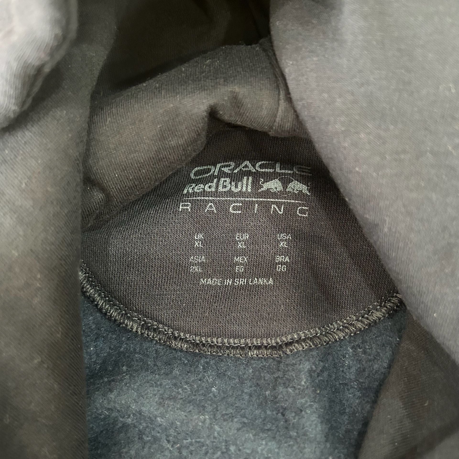 Castore Oracle Red Bull Racing Hoodie Size XL Navy Blue Formula 1 F1 4